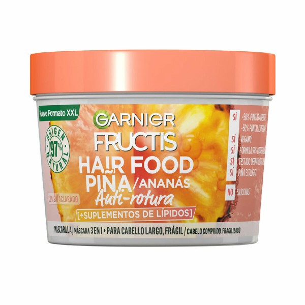 Crema anticaduta Garnier Fructis Hair Food Anti-Rottura Ananas 350 ml