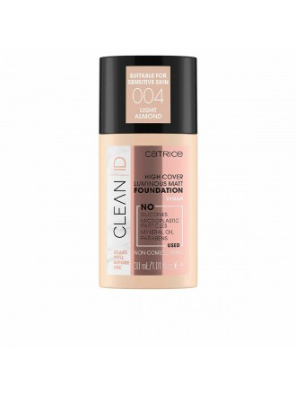 Crème Make-up Base Catrice Clean Id 004-light almond 30 ml