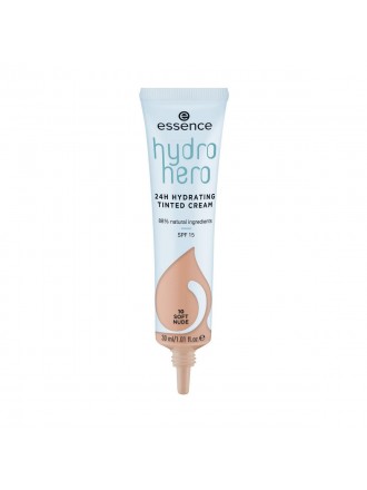 Hydrating Cream with Colour Essence Hydro Hero 10-soft nude SPF 15 (30 ml)