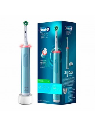 Electric Toothbrush Oral-B Pro 3 Blue (2 Units)