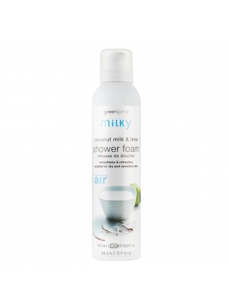Shower Mousse Greenland Milky Lime Coconut (200 ml)