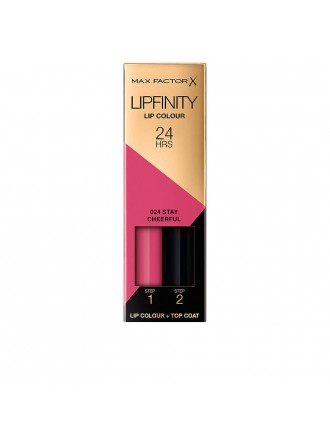 shimmer lipstick Max Factor Lipfinity 024-stay cheerful 2-in-1 (2 ml)
