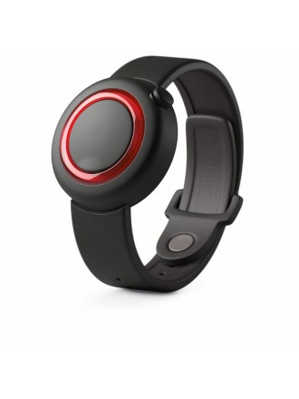 Unisex Bracelet O-band Black Red Wrist dispenser