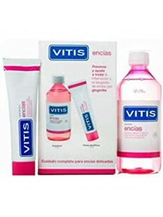 Mouthwash Vitis   2 Pieces Sensitive Gums
