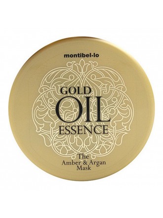 Maschera per capelli Gold Oil Essence Ambra e Argan Montibello (200 ml)