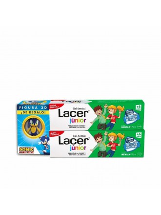 Toothpaste Lacer Junior 75 ml Mint 2 Units