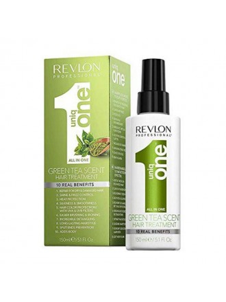 Trattamento protettivo per capelli Revlon Uniq One al profumo di tè verde (150 ml)
