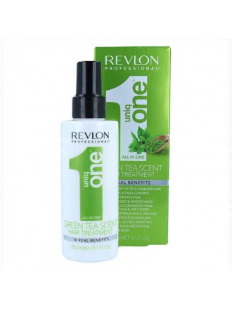 Trattamento protettivo per capelli Uniq One Green Tea Revlon (150 ml)
