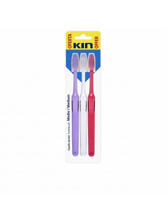 Toothbrush Kin Medium (3 uds)