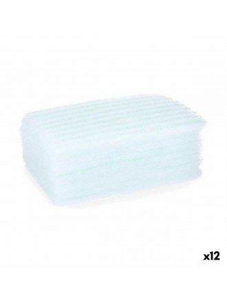 Sponges Soap Blue White (12 Units)