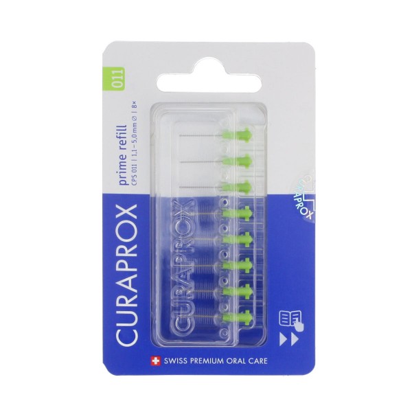Interdental brushes Curaprox Green 1,1-5 mm (8 Pieces)