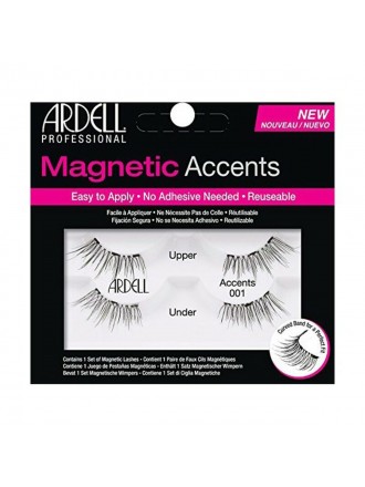 False Eyelashes Magnetic Accent Ardell Magnetic Accent Nº 001