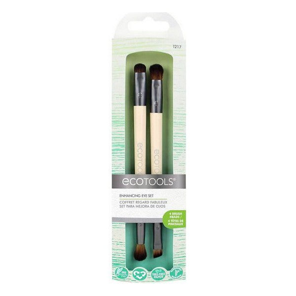 Set of Make-up Brushes Eye Enhancing Ecotools (2 pcs)