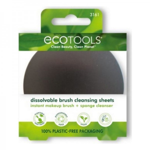 Make-up Brush Cleaner Ecotools Dissolvable Brush (30 Units) (30 uds)