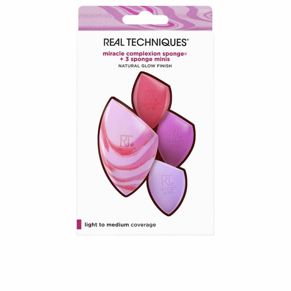 Make-up Sponge Real Techniques Miracle Complexion 4 Pieces