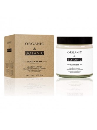 Moisturising Body Cream Organic & Botanic Tangerine (100 ml)