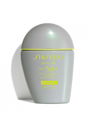 Sun Protection with Colour Shiseido WetForce Quick Dry Sports Light SPF50+ Light Tone Spf 50 Light (30 ml)