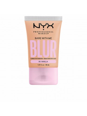 Liquid Make Up Base NYX Bare With Me Blur Nº 05-vanilla 30 ml