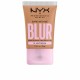 Liquid Make Up Base NYX Bare With Me Blur Nº 09-light medium 30 ml