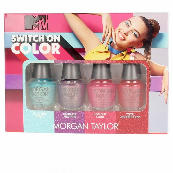 Make-Up Set Morgan Taylor Switch On Color (4 pcs)
