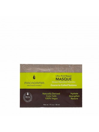 Maschera per capelli ristrutturante Macadamia Ultra Rich Moisture (30 ml)
