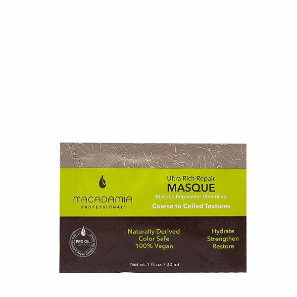 Maschera per capelli ristrutturante Macadamia Ultra Rich Moisture (30 ml)
