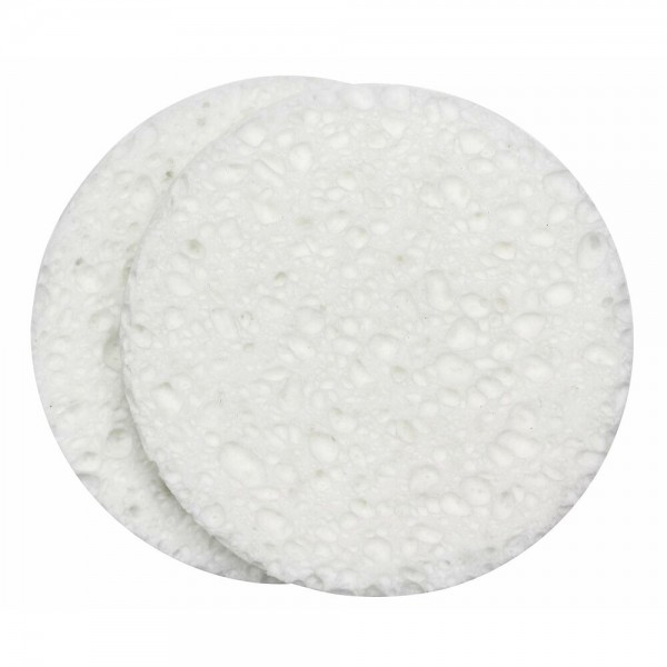 Face Sponge QVS Cellulose White (2 uds)