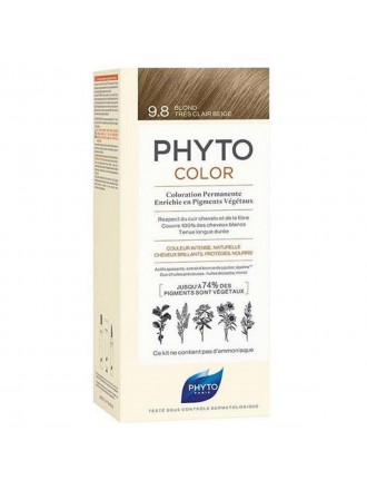 Colore permanente Phyto Paris Color 9.8-rubio beige muy claro