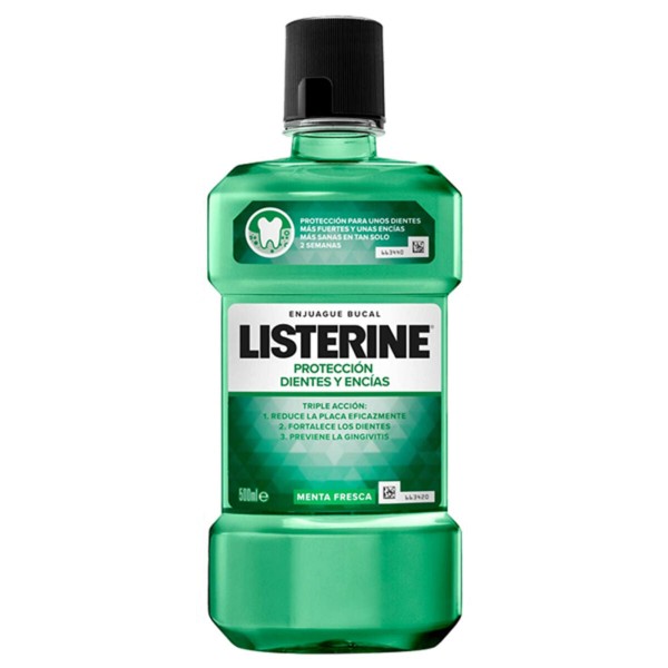 Mouthwash Dientes & Encias Listerine (500 ml)