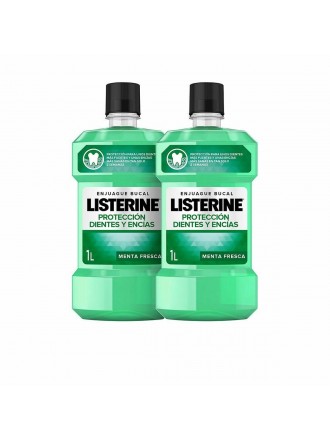 Mouthwash Listerine 7301104 Healthy Gums and Strong Teeth 1 L (2 x 1 L)