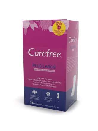 Panty Liners Maxi Protection Fresh Carefree (36 uds)
