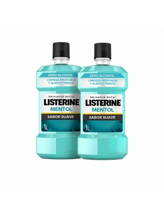 Mouthwash Listerine Soft Menthol (2 x 1 L)