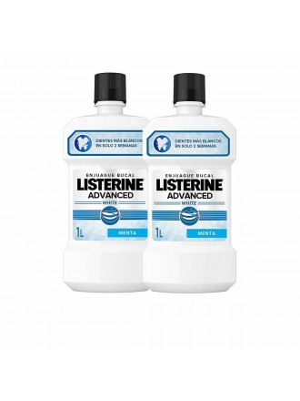 Mouthwash Listerine Advanced White Whitener (2 x 1 L)