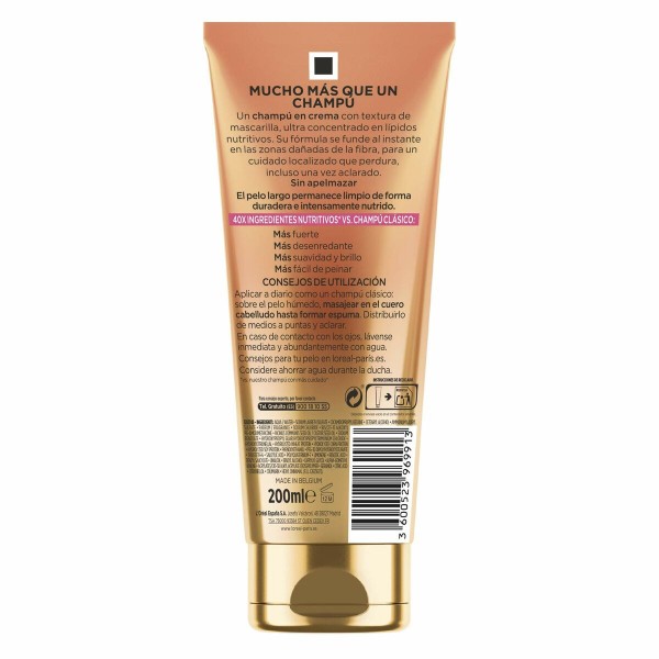 Shampoo ristrutturante L'Oreal Make Up Elvive Dream Long (250 ml)