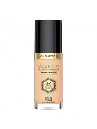 Crème Make-up Base Max Factor Facefinity 3-in-1 Spf 20 Nº 44-warm ivory 30 ml