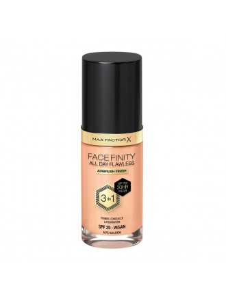 Crème Make-up Base Max Factor Facefinity 3-in-1 Spf 20 Nº 75-golden 30 ml