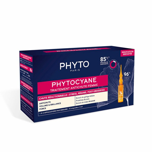 Ampolle anti-caduta Phyto Paris Phytocyane Reactionelle 12 x 5 ml
