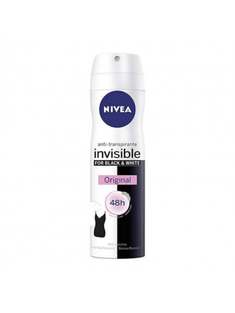 Spray Deodorant Black & White Invisible Nivea (200 ml)