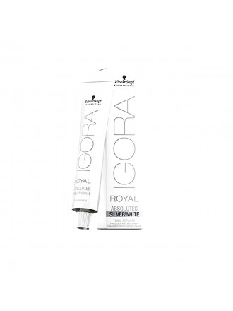 Tintura permanente Schwarzkopf Igora Royal Absolutes Silverwhite Dove Grey (60 ml)