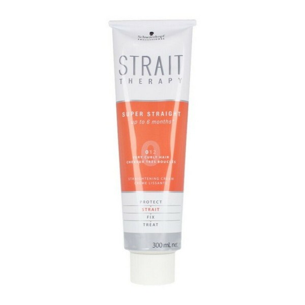 Trattamento lisciante per capelli Strait Therapy Cream 0 Schwarzkopf (300 ml)