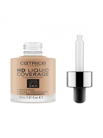 Liquid Make Up Base Catrice HD Liquid Coverage Nº 050-rosy ash 30 ml