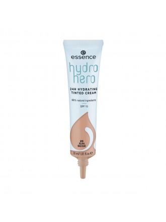 Hydrating Cream with Colour Essence Hydro Hero 20-sun beige SPF 15 (30 ml)