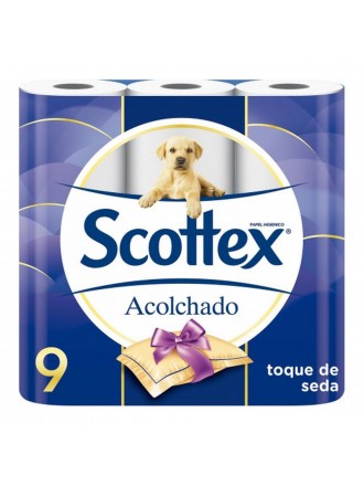 Toilet Roll Scottex 5029053038650 Padded (9 uds)