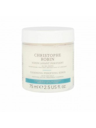 Esfoliante per capelli Christophe Robin cleaner Salt (75 ml)