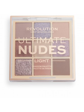 Eye Shadow Palette Revolution Make Up Ultimate Nudes Clear 8,1 g