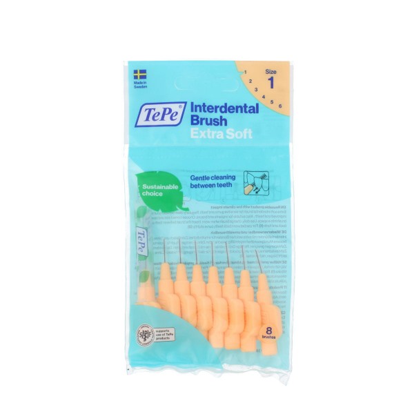 Interdental brushes Tepe Orange Supersoft (8 Units)