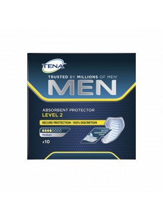 Normal sanitary pads without wings Tena Tena Men Level 10Units