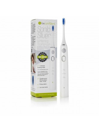 Electric Toothbrush Beconfident Sonic Silver