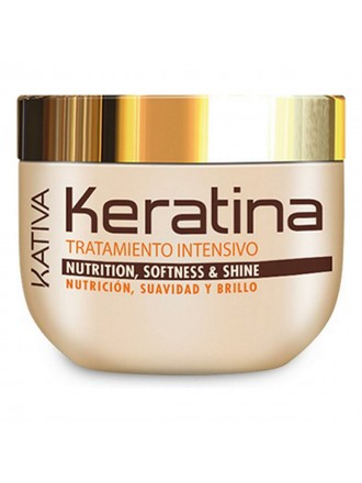 Maschera nutriente per capelli Kativa Keratine (250 g)