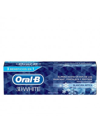 Toothpaste Whitening 3D White Oral-B D White Blancura Artica (75 ml) 75 ml